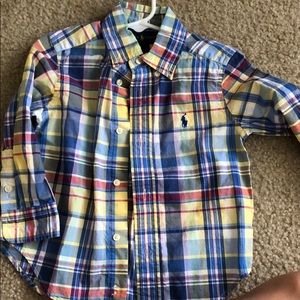 Polo button up shirt